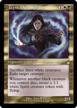 Teysa, Orzhov Scion (Retro Frame) - Near Mint MTG Ravnica Remastered - Image 1