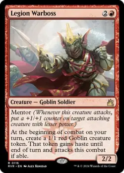 Legion Warboss - Near Mint MTG Ravnica Remastered - Image 1
