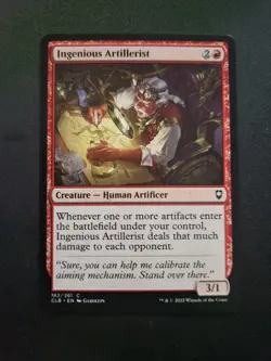 Ingenious Artillerist #182 Battle Baldur's Gate MTG Combine Ship 1-10 4.88 - Image 1