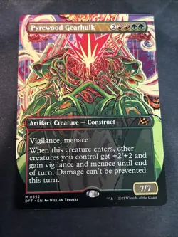 Pyrewood Gearhulk - MTG Aetherdrift - Borderless Mythic - 0352 NM - Image 1