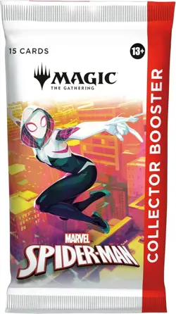 Magic The Gathering Marvel's Spider Man Collector Booster Pack Presale New MTG - Image 1