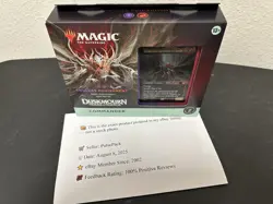 MTG Duskmourn Endless Punishment Commander Deck Sealed Valgavoth - Image 2