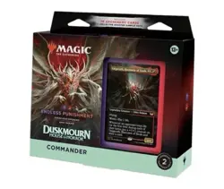 MTG Duskmourn Endless Punishment Commander Deck Sealed Valgavoth - Image 1