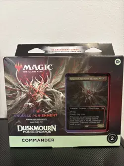 MTG Duskmourn Endless Punishment Commander Deck Sealed Valgavoth - Image 2