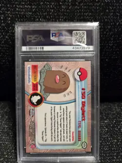 PSA 10 2000 Pokemon Game Topps Chrome Diglett TV Rare Base Series 1 GEM MINT 50 - Image 2