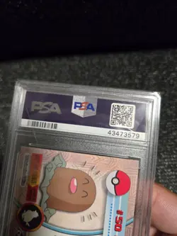 PSA 10 2000 Pokemon Game Topps Chrome Diglett TV Rare Base Series 1 GEM MINT 50 - Image 5