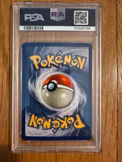 1999 POKEMON FOSSIL DITTO-HOLO 3/62 PSA 5 - Image 2