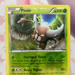 Pokemon TCG Pinsir 9/83 Generations Set Reverse Holo Rare - Image 2