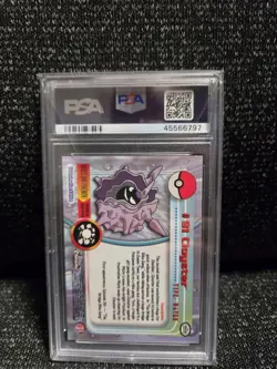 PSA 10 2000 Pokemon Game Topps Chrome Cloyster TV Rare Base Series 2 GEM MINT 91 - Image 2