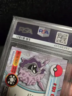 PSA 10 2000 Pokemon Game Topps Chrome Cloyster TV Rare Base Series 2 GEM MINT 91 - Image 5