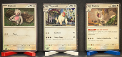 Pokemon Slakoth 160/193 Vigoroth 161/193 Slaking 162/193 Cosmos Holo Promos NM - Image 1