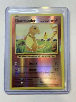 Charmander 9/108 Reverse Holo XY - Evolutions NM/LP Pokemon - Image 1