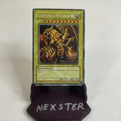 The Winged Dragon Of Ra DOD-001 Prismatic Secret Rare Xbox Promo YuGiOh NM - Image 1