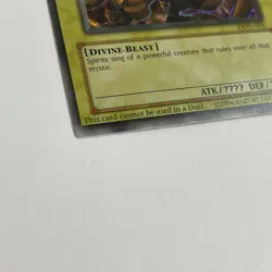 The Winged Dragon Of Ra DOD-001 Prismatic Secret Rare Xbox Promo YuGiOh NM - Image 4