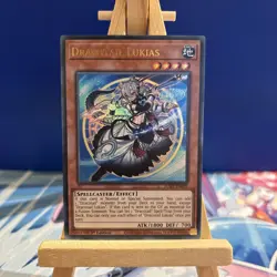 JUSH-EN001 “Dracotail Lukias” Ultra Rare YuGiOh! - Image 1