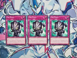Tiki Peace 1st Edition Common ALIN Yugioh Card PLAYSET - Image 1