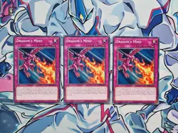 Dragons Mind 1st Edition Common ALIN Yugioh Card PLAYSET - Image 1