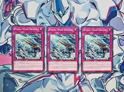 Ryzeal Mass Driver 1st Edition Common ALIN Yugioh Card PLAYSET - Image 1