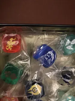Hidden Arsenal Chapter 1 Dice Set w/ WINGED KURIBOH die HAC1 Yugioh - Image 1