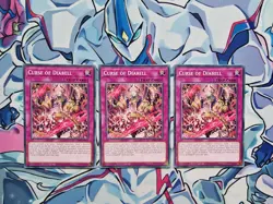 Curse Of Diabell 1st Edition Common ALIN Yugioh Card PLAYSET - Image 1