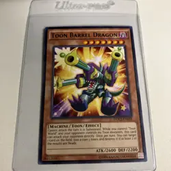Yugioh Toon Barrel Dragon DOCS-EN038 Rare NM - Image 1
