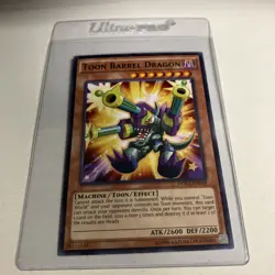 Yugioh Toon Barrel Dragon DOCS-EN038 Rare NM - Image 2
