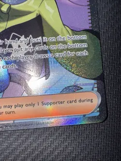 Pokemon TCG IONO SVP 124 Premium Tournament Black Star Promo Card Holo NM/M - Image 4