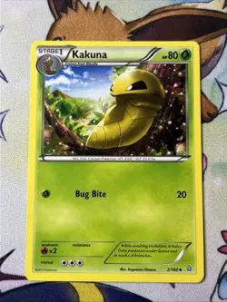 Kakuna 2/160 Uncommon XY Primal Clash Pokemon TCG Card 2015 LP - Image 1