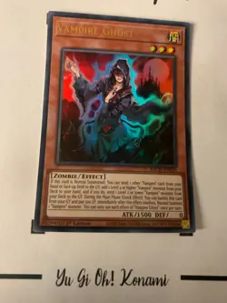 VAMPIRE GHOST - 1st EDITION BACH-EN015 ENGLISH Yu-Gi-Oh! CARD ULTRA RARE HOLO* - Image 4