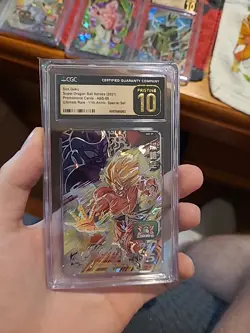 Super Dragon Ball Heroes Promotional Card ABS-09 UR Son Goku - Image 1