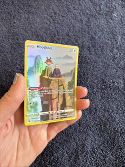 Pokemon TCG Hoothoot TG12/TG30 Astral Radiance Full Art Ultra Rare Holo Card - Image 3