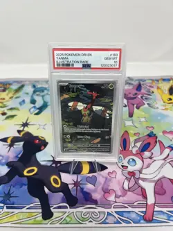 Pokemon TCG Yanma Illustration Rare Card 183/182 Sv10: Destined Rivals PSA 10 - Image 1