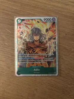 One Piece CCG Adio Foil Card OP09-023 Emperors in the New World - Image 1