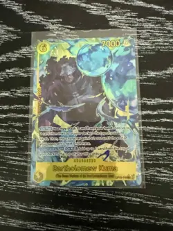 Bartholomew Kuma Alt Art OP12-119 NM One Piece Card Game English - Image 1