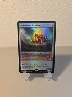 MTG Skitterbeam Battalion Foil NM The Brothers War - Image 1