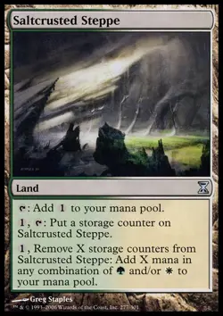 Saltcrusted Steppe - Time Spiral #277/301 MTG Magic The Gathering - Image 1