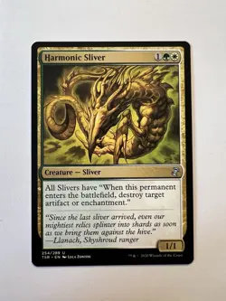 Harmonic Sliver - MTG Time Spiral Remastered - NM - Image 1