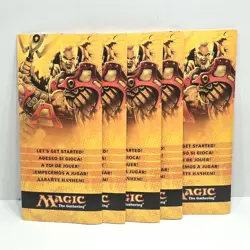 5x Magic the Gathering 2007 Let's Get Started store promo MTG WOTC Tenth edition - Image 1