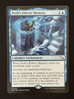 1x MTG Proft's Eidetic Memory - Murders at Karlov Manor (MKM) #67 - Magic - Image 1