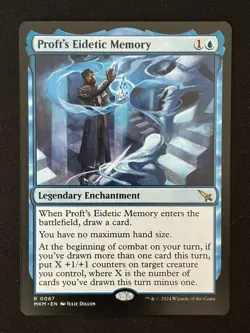 1x MTG Proft's Eidetic Memory - Murders at Karlov Manor (MKM) #67 - Magic - Image 3