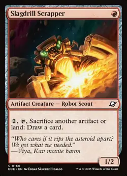 4x Slagdrill Scrapper MTG Edge of Eternities NM Magic Regular - Image 1