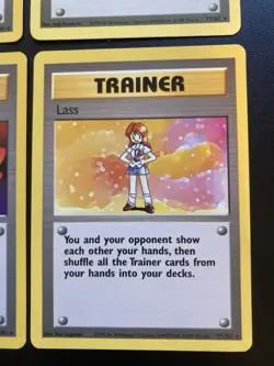 Pokemon Cards Base Set Rare Trainer Job Lot Bundle Good Condition WOTC 1999 - Image 5