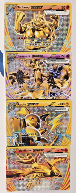 Pokemon Steam Siege BREAK EX Holo Card Set Rare NM + Lot 5 - Image 2