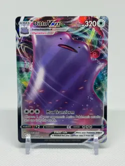 Ditto Vmax 051/072 Shining Fates- NM Ultra Rare Full Art Pokemon Card - Image 1