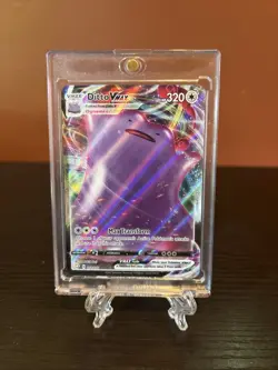 Ditto Vmax 051/072 Shining Fates- NM Ultra Rare Full Art Pokemon Card - Image 1