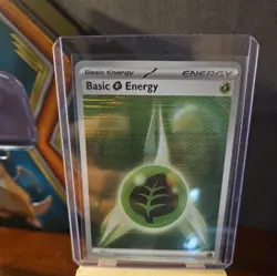 Pokemon TCG Grass Energy Holo SVE 017 Black Bolt White Flare NM - Image 4