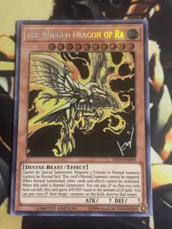 Yugioh: The Winged Dragon Of Ra - TN19-EN009 Prismatic Secret Rare Limited Ed NM - Image 1