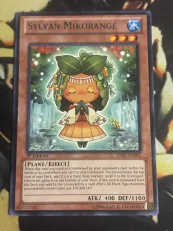 Yugioh: Sylvan Mikorange - LVAL-EN081 - Rare - 1st Edition - NM - Image 1
