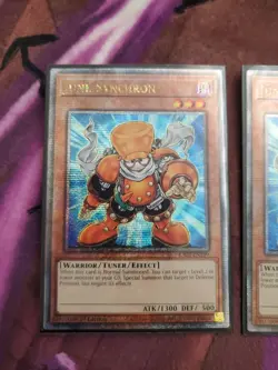 Yugioh 3x Junk Synchron Quarter Century Secret Rare RA03 1st Ed M/NM - Image 2