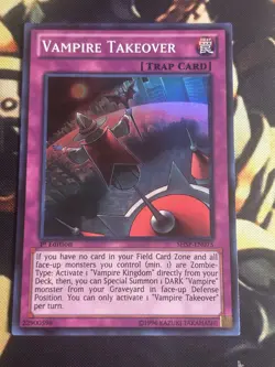 Yugioh: Vampire Takeover - SHSP-EN075 - Super Rare - 1st Edition - MP - Image 1